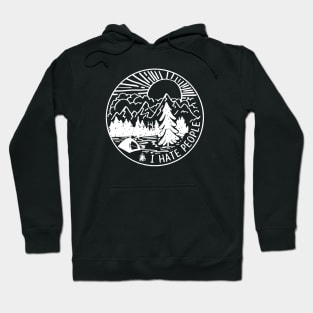 I Hate People Mountain Hoodie